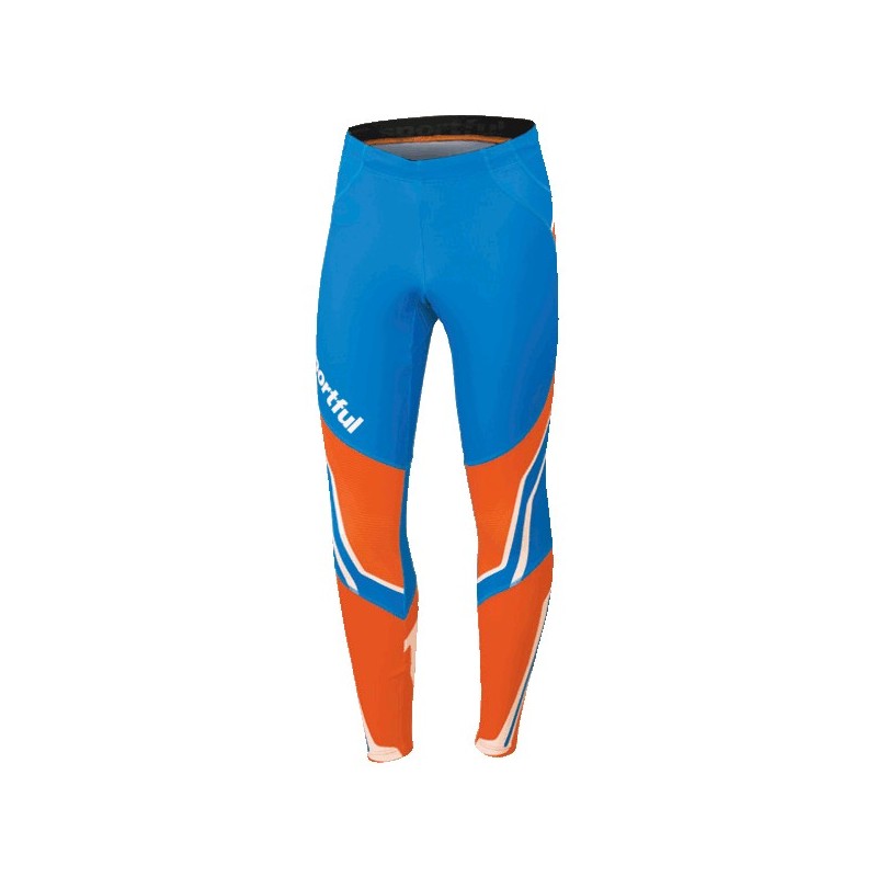 Sportful Worldloppet 4 Race pantalon electric bleu-orange Sportful Worldloppet 4 Race pantalon electric bleu-orange